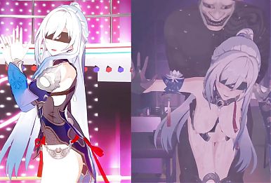 Honkai Star Rail Jing Liu Hentai Undress Sex and Dance 3D