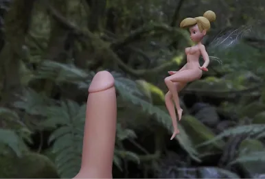 Tinkerbell With A Big Dick In The Woods ( Parody )