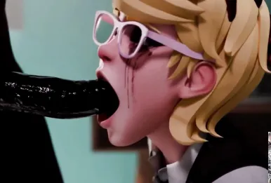 Bald Pussy Judy Gets Anal Fucked and Fingered Until She Squirts, Nerdy Girl Deepthroating BBC