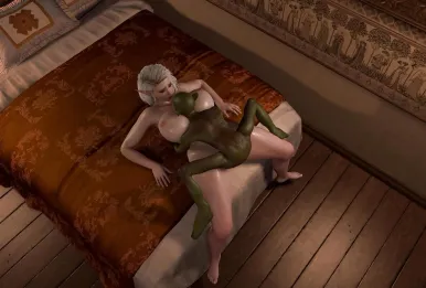 Goblin Humping a Slutty Thick Elf Girl
